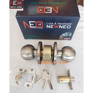 (Cực sốc) Ổ Khóa Tay Nắm TròN NEWNEO 5881 Inox giá siêu rẻ
