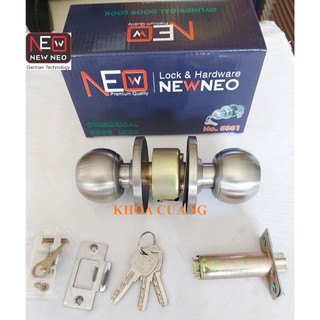 [Hỏa tốc HCM] khóa tay nắm tròn NEO 5881 giá siêu rẻ cửa gỗ, cửa nhôm