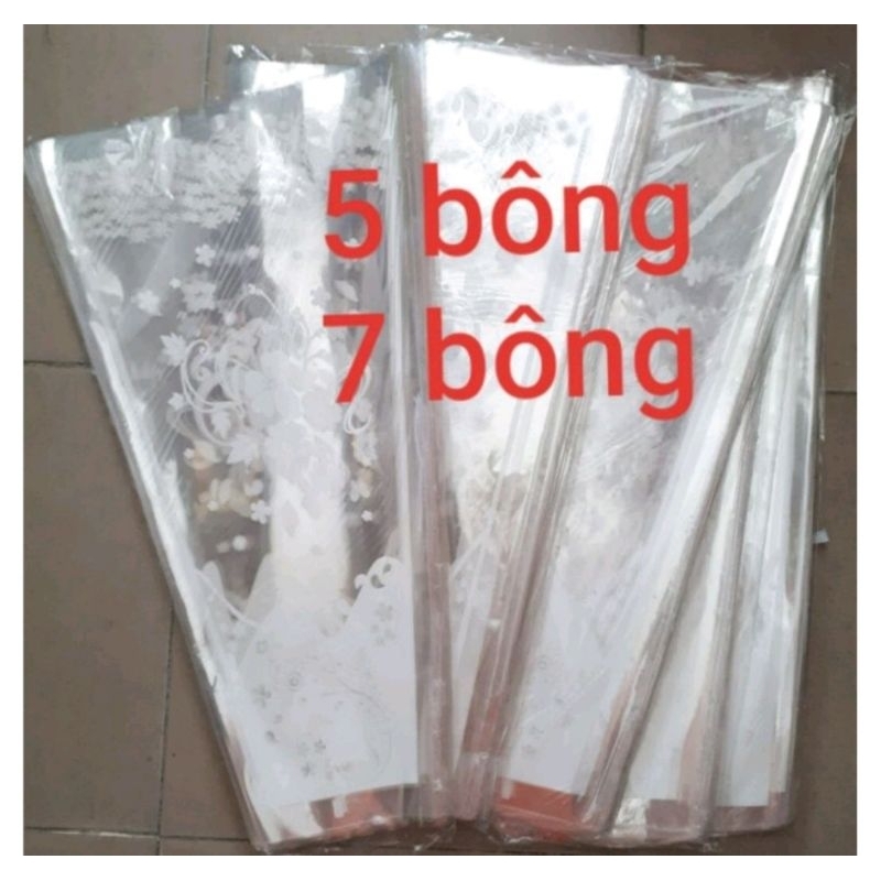 Túi kiếng bỏ hoa 10 bông /5 bông/7 bông [~100cai]