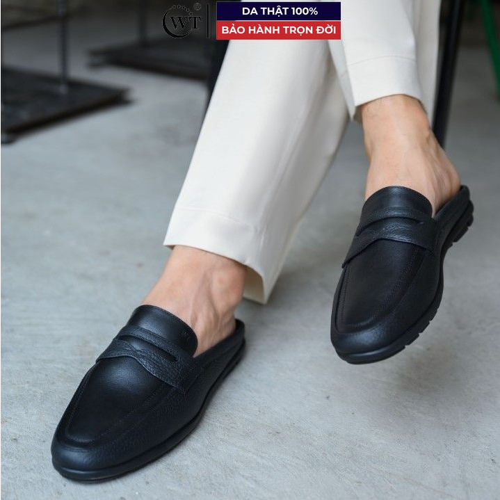 GIÀY SỤC NAM AFTER 5PM – WOLF - Da bò thật cao cấp WT Leather