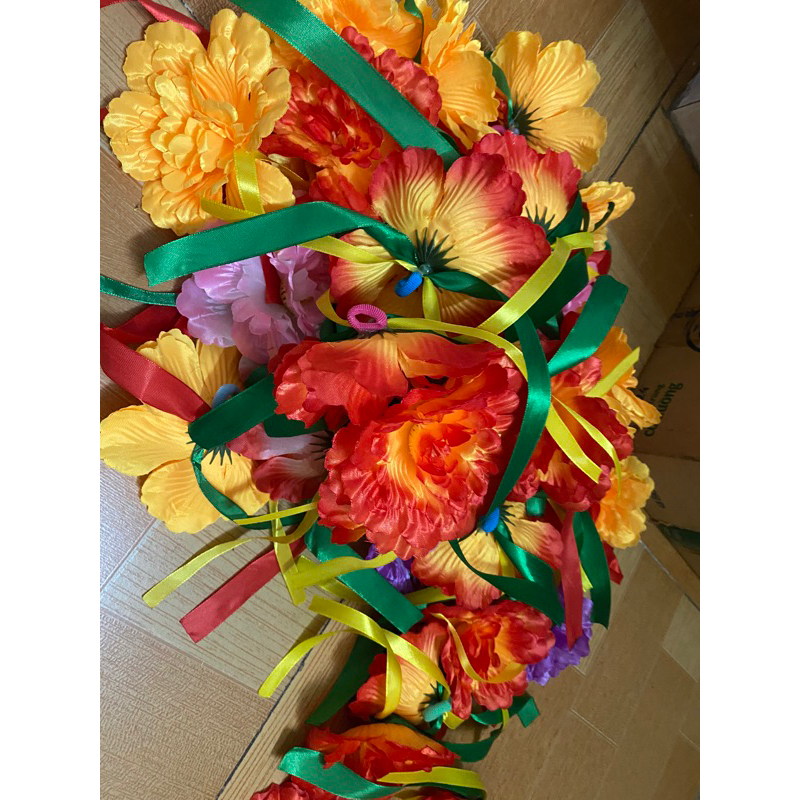 Set 20 cặp hoa múa xỏ ngón màu cam