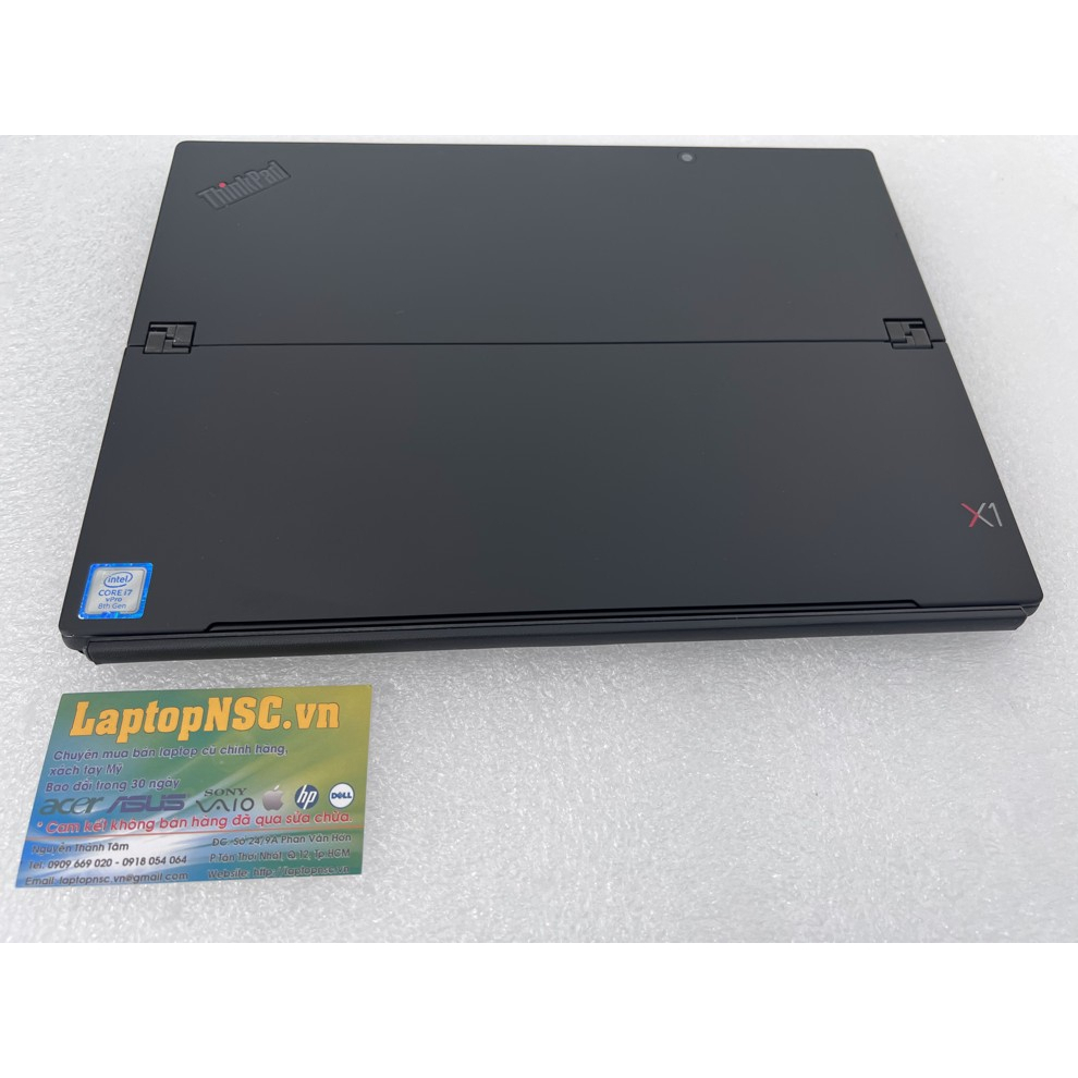 Laptop Lenovo Thinkpad X1 Tablet Gen 3 Core i7 8650U màn hình 13-Inch QHD cảm ứng tách rời phím