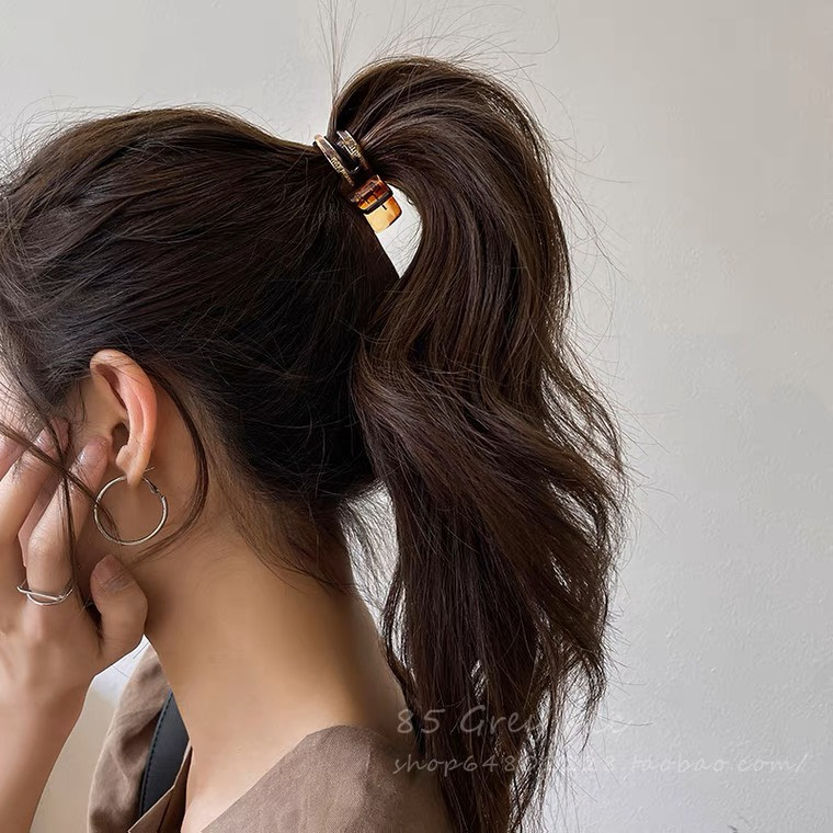 Sét 12 kẹp tóc càng cua 3 răng & 5 răng Mix màu
