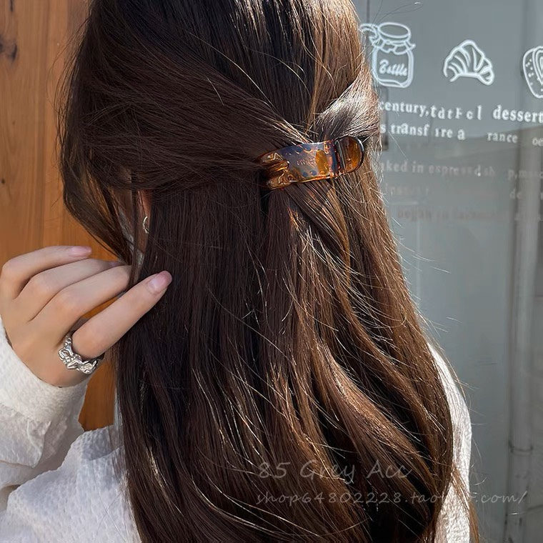 Sét 12 kẹp tóc càng cua 3 răng & 5 răng Mix màu