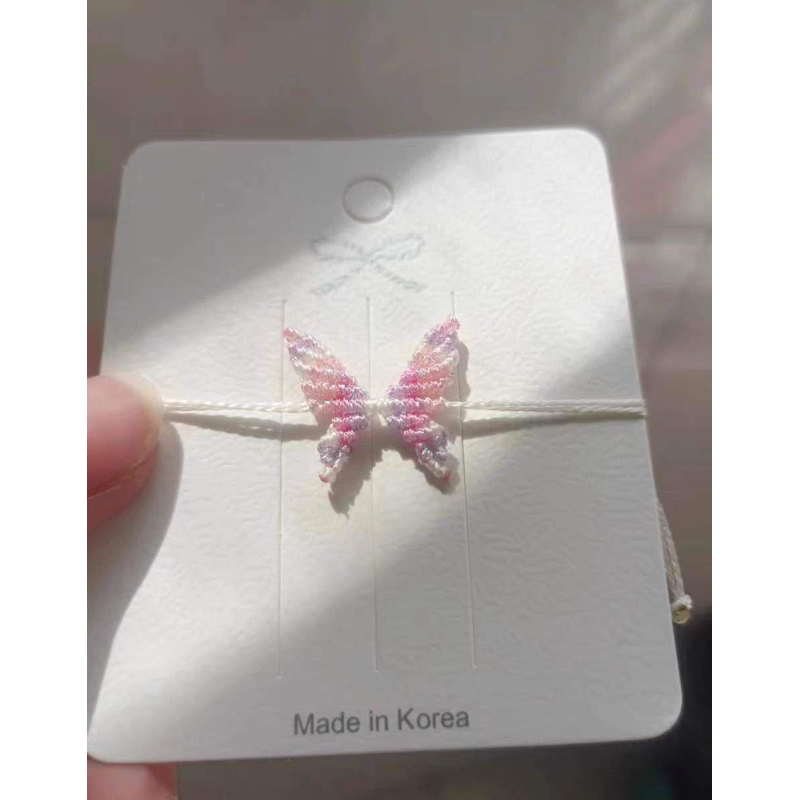 Vòng tay bươm bướm sắc màu