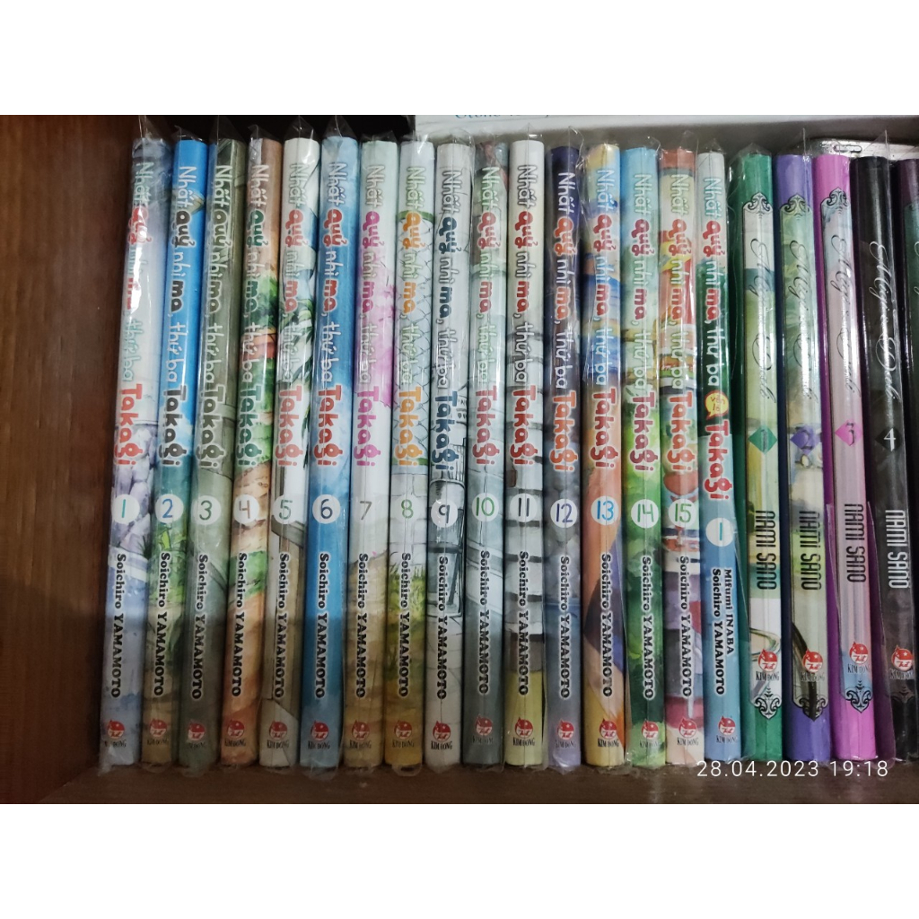 Trọn bộ Nhất Quỷ Nhì Ma Thứ Ba Takagi 15 tập full ( có Postcard cho bản in đầu)