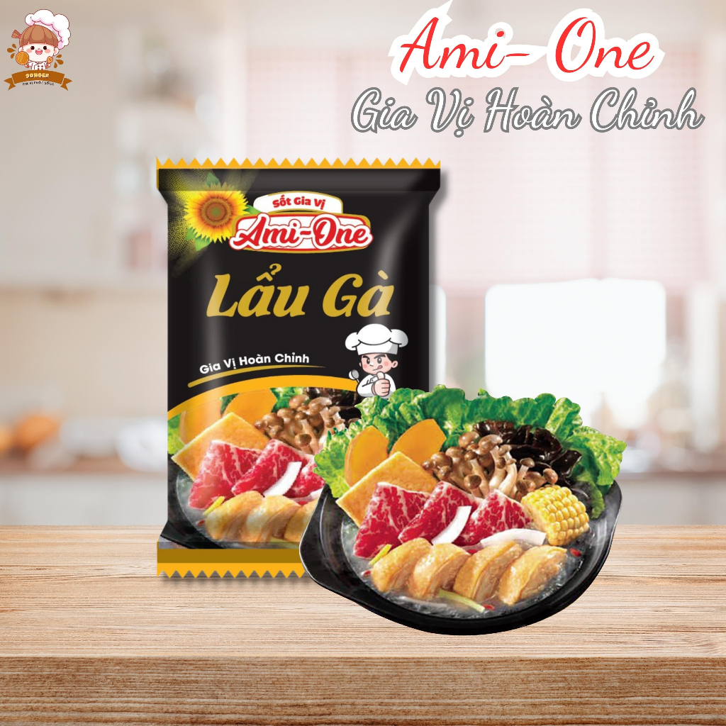Gói nước sốt gia vị lẩu gà đặc biệt thơm ngon, sốt gia vị lẩu gà nguyên chất hương vị truyền thống độc đáo chua cay