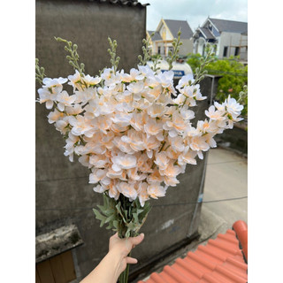 hoa lụa giả,hoa phi yến 2 nhánh