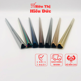 Ống hút inox 24cm hình trái tim, ống hút inox 304 - SieuthiHieuDuc