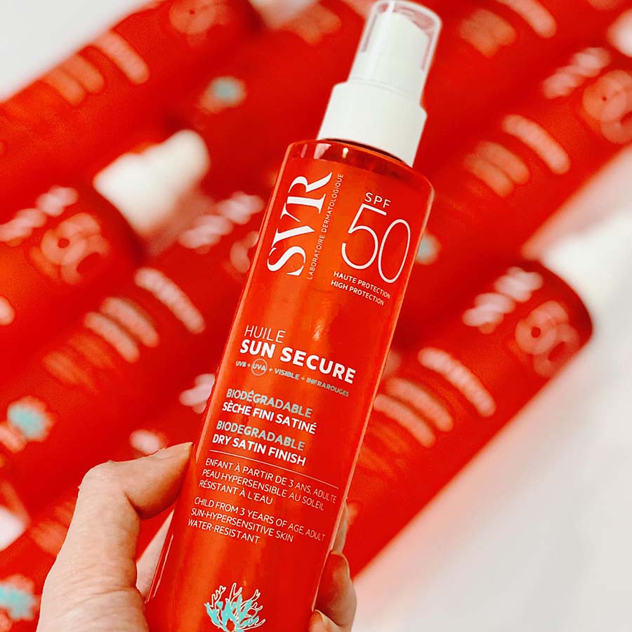 Xịt Chống Nắng SVR Huile Sun Secure Sun Oil SPF50 200ml