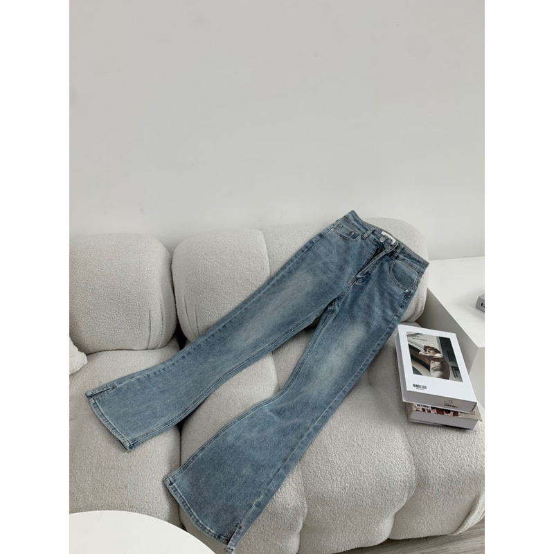 QUẦN JEANS LOE GẤU XẺ CẠNH (mã Q501)