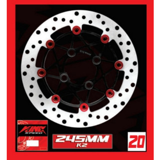 Đĩa thắng  K2  ( 4 lỗ / 5 lỗ  )size  190 - 220  - 245 mm  King Speed mẫu mới
