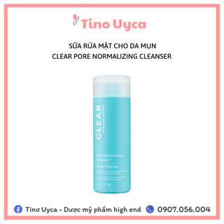 [TINO UYCA] SỮA RỬA MẶT CHO DA MỤN VÀ THU NHỎ LỖ CHÂN LÔNG CLEAR PORE NORMALIZING CLEANSER