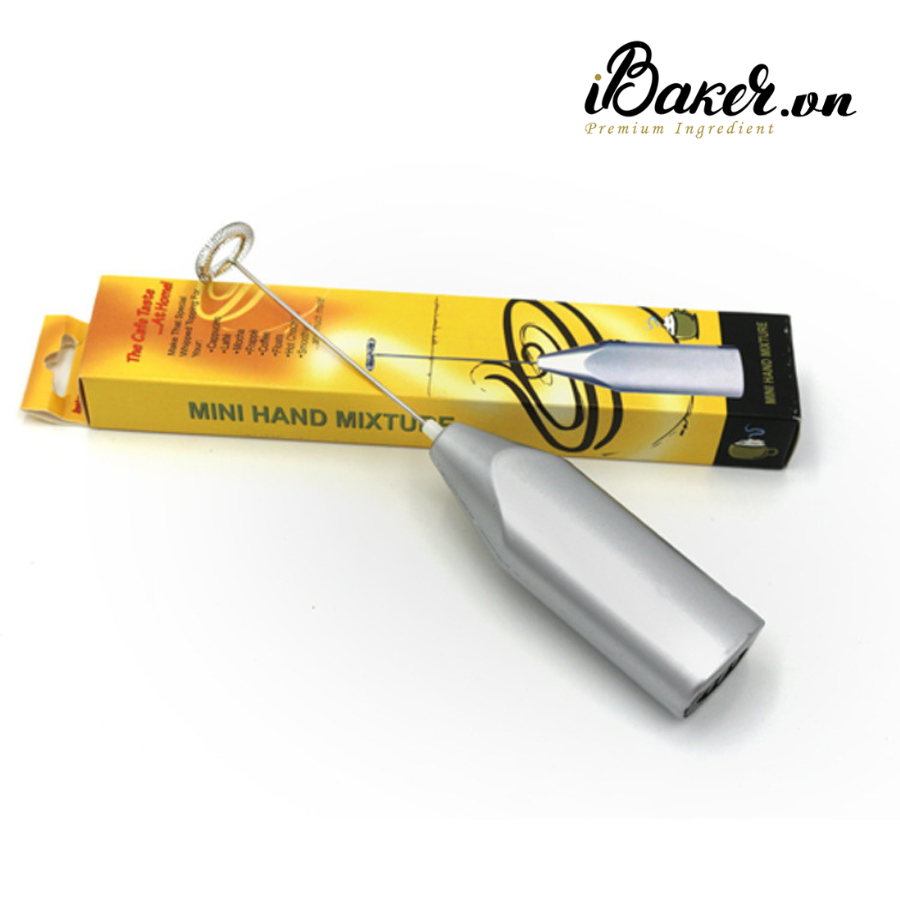 Máy tạo bọt cà phê / máy đánh trứng mini chạy bằng pin giá rẻ