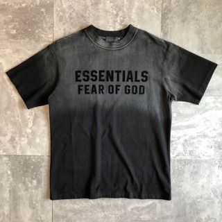 Áo thun wash Essentials FOG B68616 Bui Vintage, vải cotton dày dặn phom đẹp