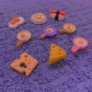 Charm mini trang trí mô hình đồ ăn