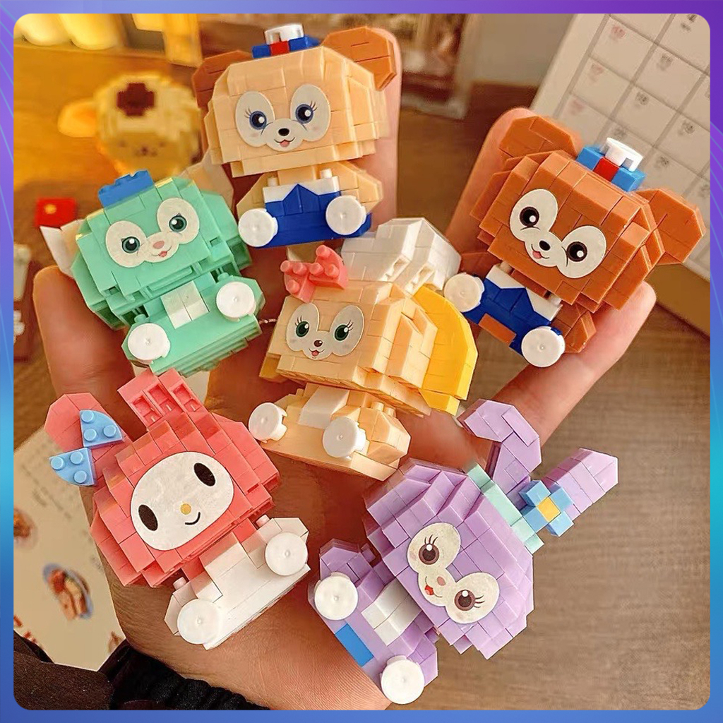🎇Ủy quyền chính hãng🎇TikTok mô hình lắp ráp JackNira mới lắp ráp các khối xây dựng trang trí nhà Quà tặng ngày lễ cho