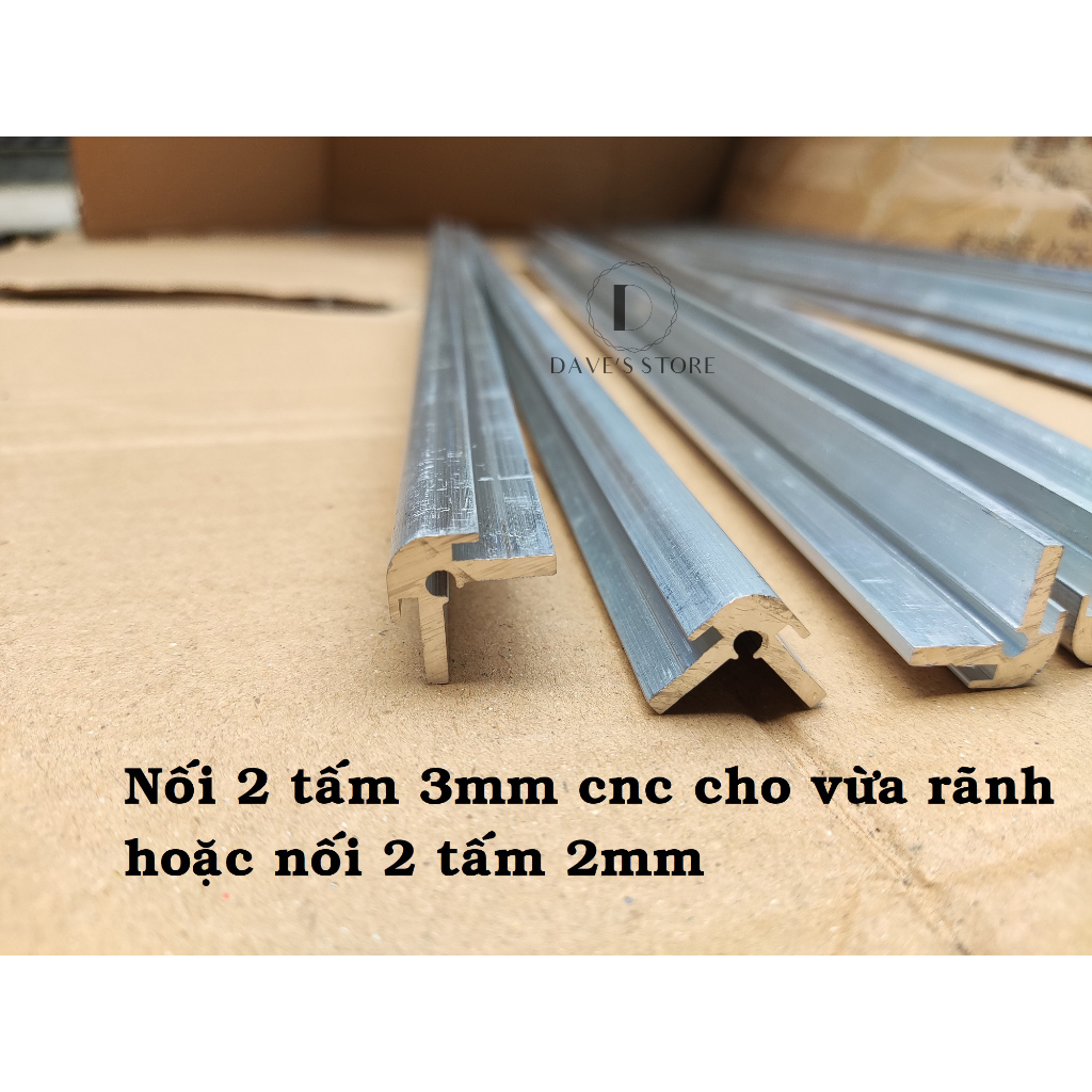 Thanh nhôm chữ V làm DIY vỏ hộp, thùng loa, thùng máy tính ITX...
