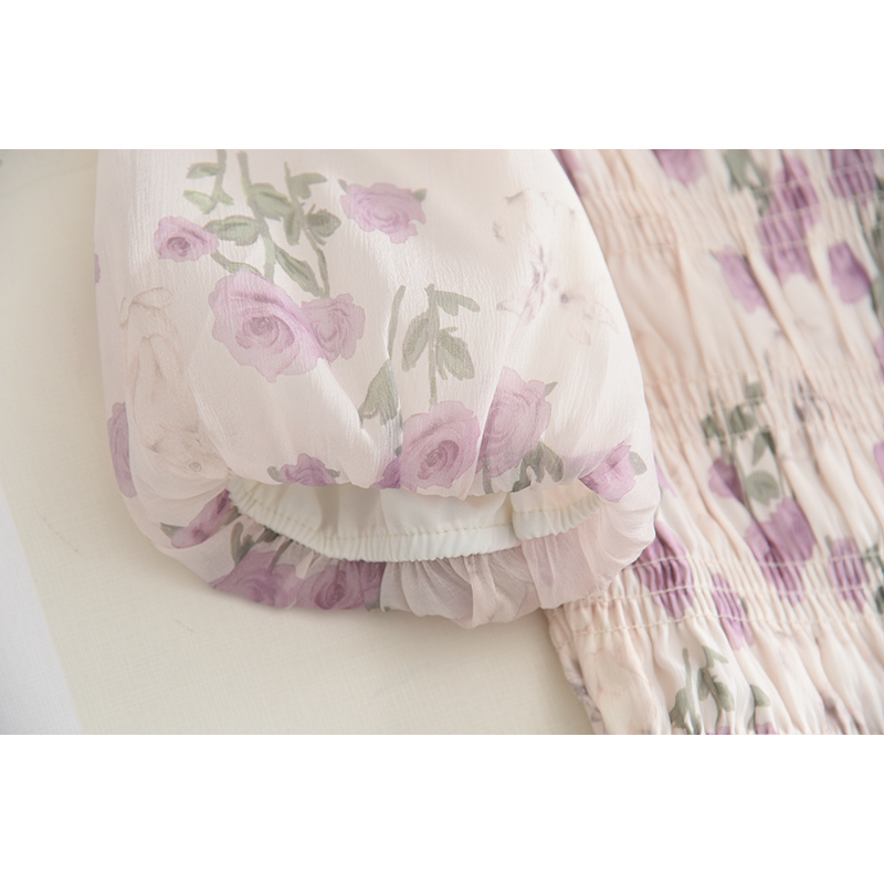 Z297 Váy hoa xuất dư của LAGOGO