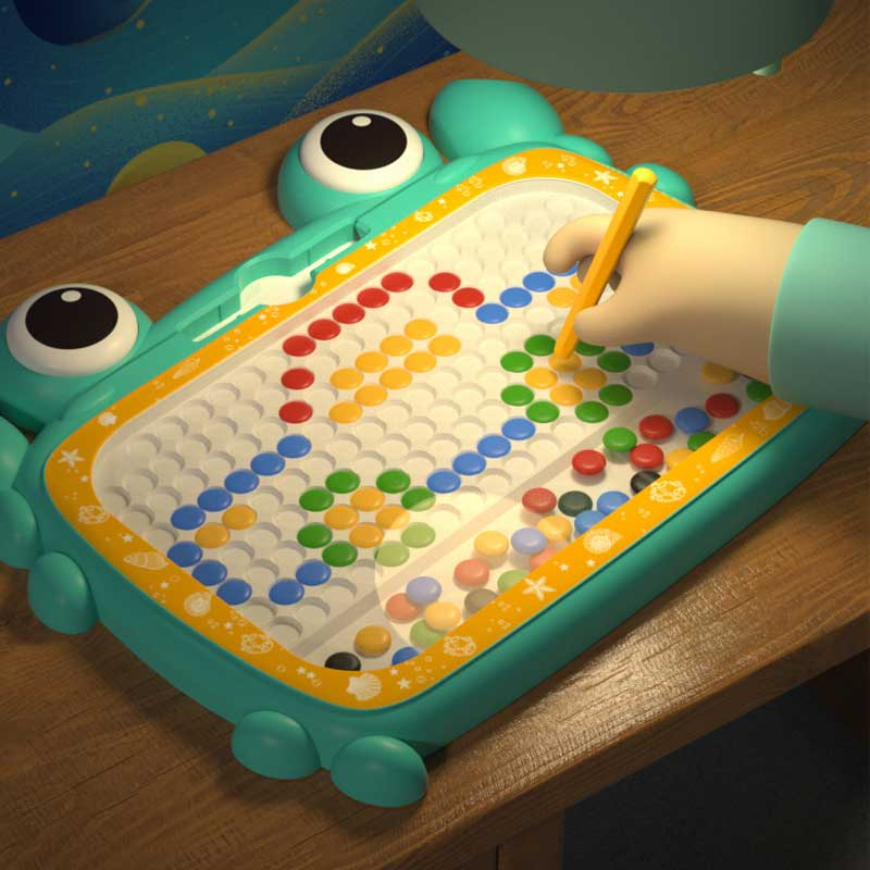 Đồ Chơi Trẻ Em Bảng Vẽ Nam Châm Thế Hệ Mới - Đồ Chơi Giáo Dục Bảng Vẽ Trẻ Em Kèm Bút