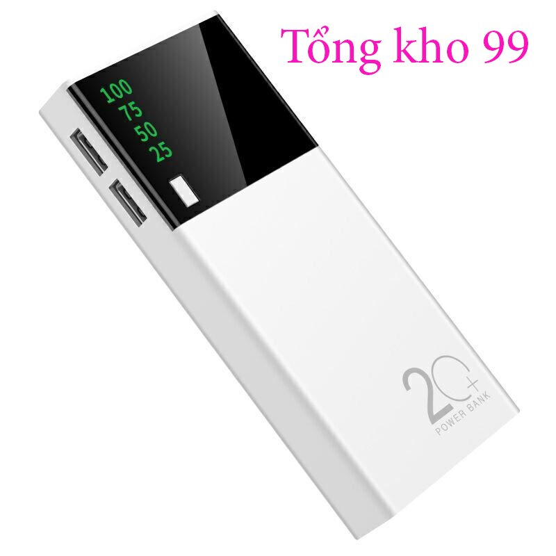 Pin sạc dự phòng power 30.000mAh 2 cổng -Hàng Chính Hãng-tongkho99