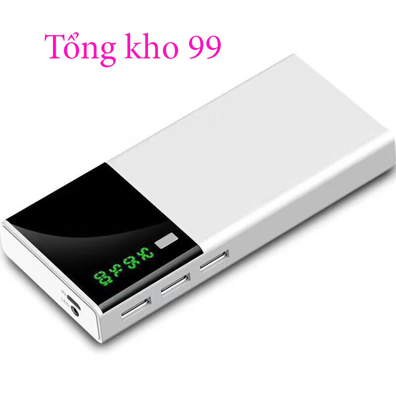 Pin sạc dự phòng power 30.000mAh 2 cổng -Hàng Chính Hãng-tongkho99