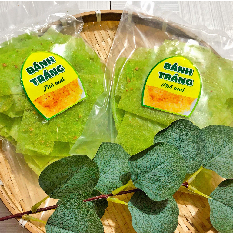 Bánh Tráng Phô Mai Lá Dứa - Mf Có Sẵn Freeship | Nghiện Store | Freeship