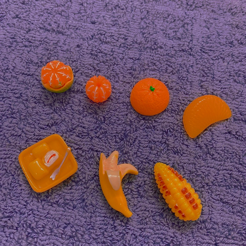 Charm mini trang trí mô hình đồ ăn