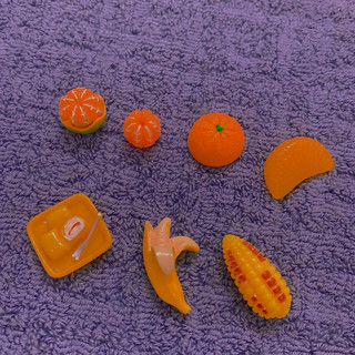 Charm mini trang trí mô hình đồ ăn