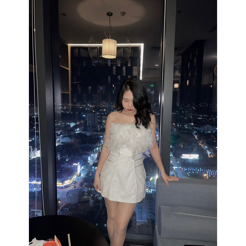 Pass đầm lông sz s