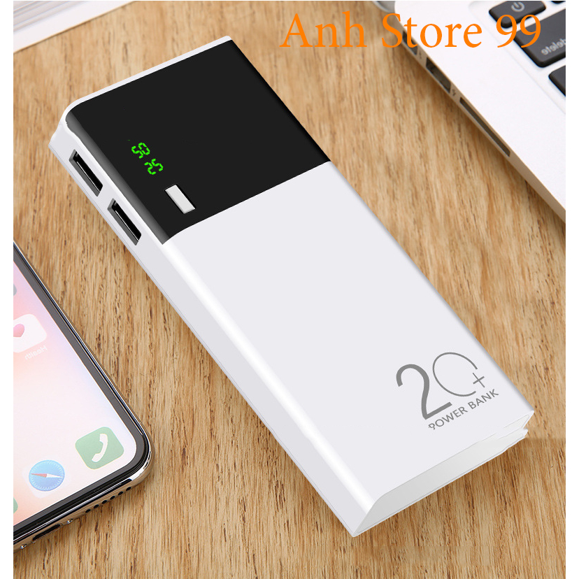 Pin Dự Phòng  30000mah 2 Cổng Sạc Vào - BH 1 Năm-anhstore99