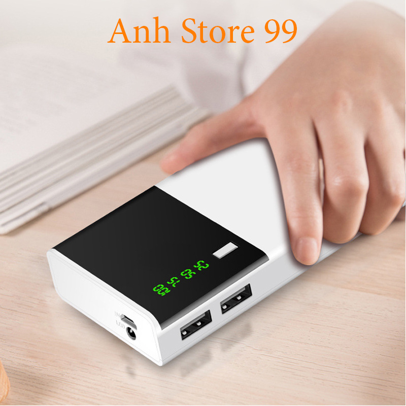 Pin Dự Phòng  30000mah 2 Cổng Sạc Vào - BH 1 Năm-anhstore99