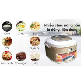 [HỎA TỐC] Nồi Cơm Điện Tử Sharp KS-TH18-RD/GL (1.8 Lít) - Hàng chính hãng