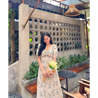 🌈BIGSIZE ĐẦM RÚT HOA HƯỚNG DƯƠNG🌈