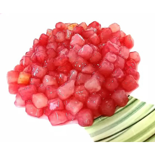 Thạch hạt lựu làm sẵn ngâm đường - sương sa hạt lựu trong ngành chè