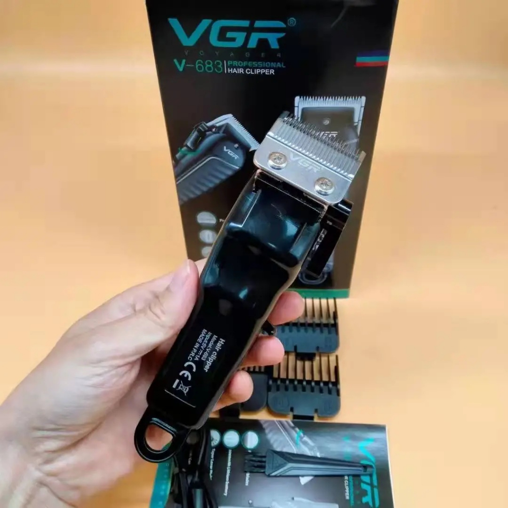 Tông Đơ Cắt Tóc Chuyên Nghiệp VGR V-683 Hair Trimmer Cord And Cordless Hair Clipper -HRV683