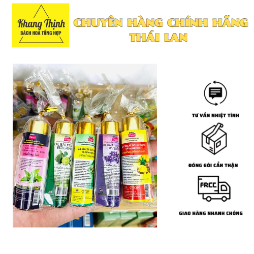 Dầu thảo dược dạng lăn Thái Lan