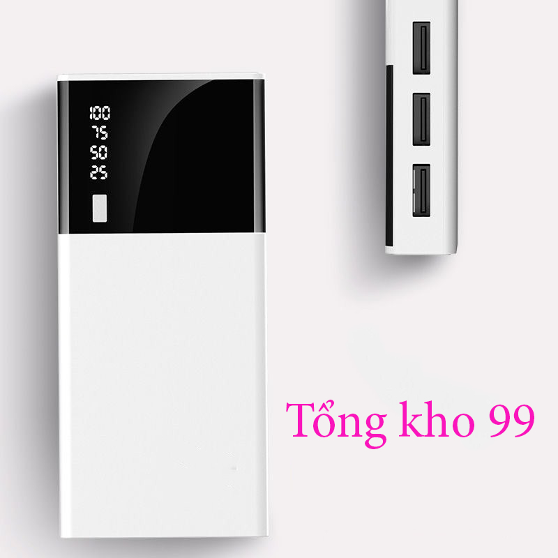 Pin sạc dự phòng power 30.000mAh 2 cổng -Hàng Chính Hãng-tongkho99