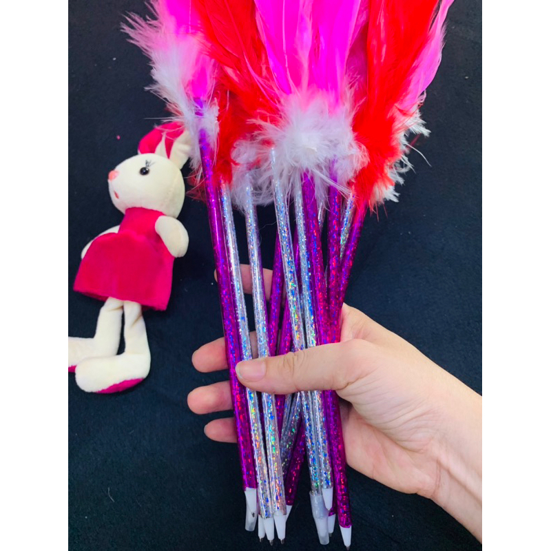 Viết bi lông gà, lông vũ giá rẻ