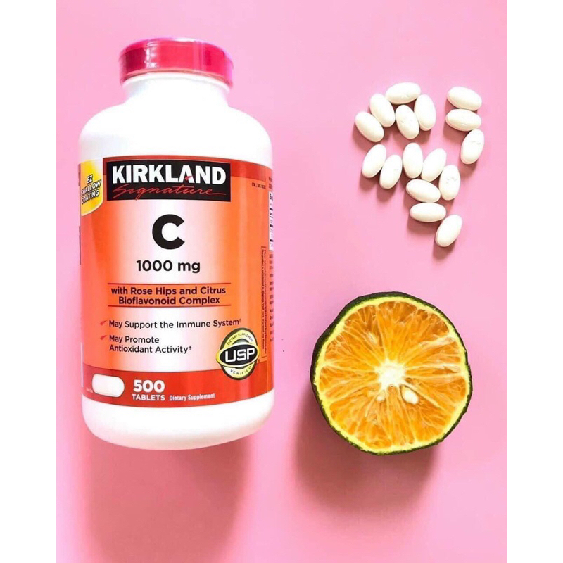 VITAMIN C 1000mg KORKLAND-MỸ-DẠNG VIÊN UỐNG