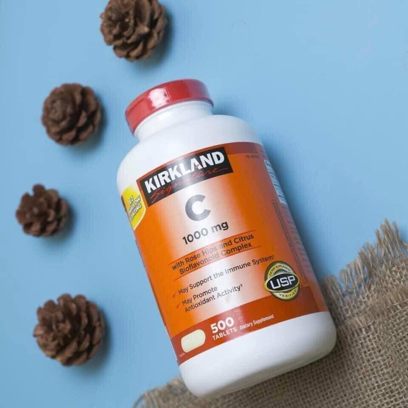VITAMIN C 1000mg KORKLAND-MỸ-DẠNG VIÊN UỐNG