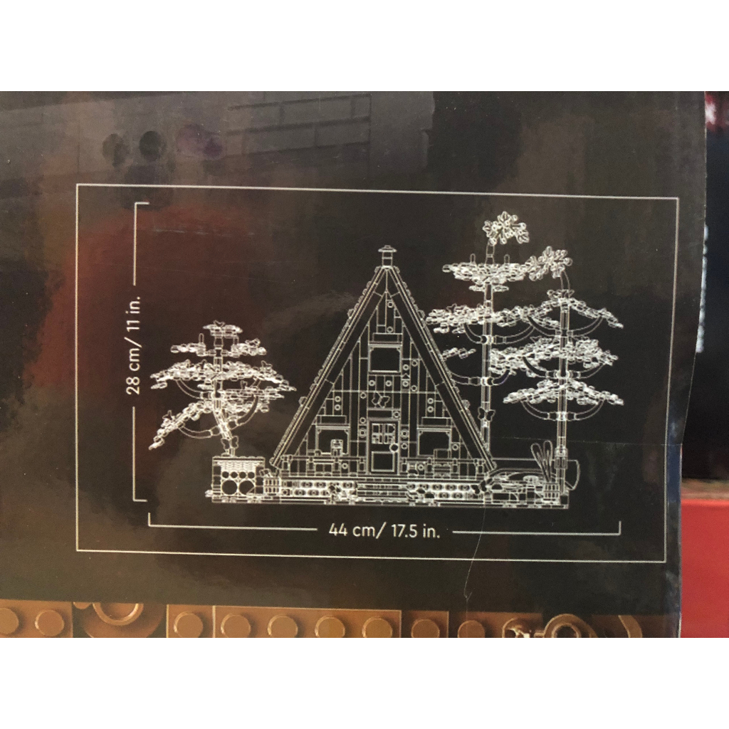 Xếp Hình Ideas 21338 Căn Nhà Gỗ Trong Khu Dã Ngoại Cabin A 67001 2162 Mảnh