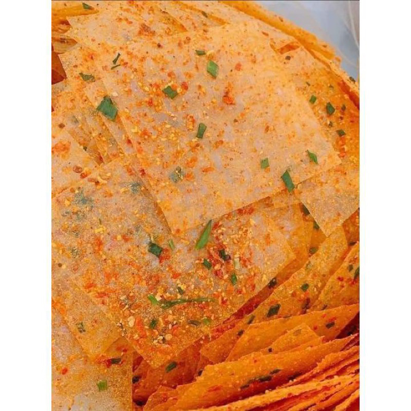 Miếng phô mai tôm hành - Bánh tráng Tây Ninh