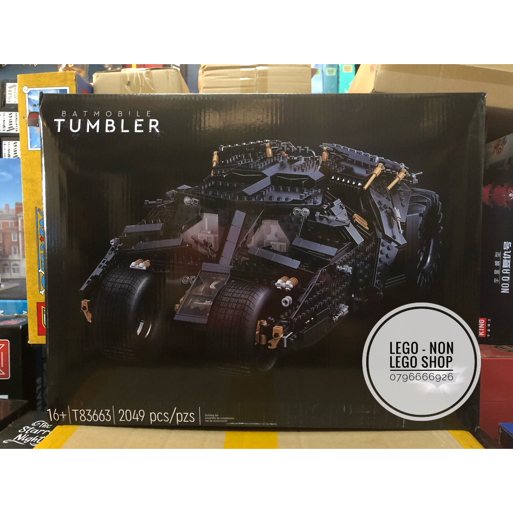 Xếp Hình Xe Tumbler Của Người Dơi Leji 70169 2068 Mảnh