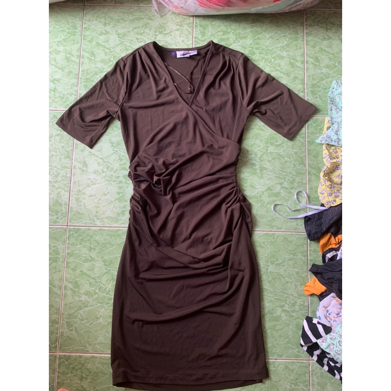TRANG VNXK Đầm thun body hàng xuất dư xịn dưới 52kg