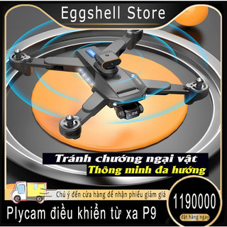Máy bay điều khiển từ xa P9, trang bị camera kép độ nét cao 4K, quay phim, chụp ảnh, kết nối wifi qua tay cầm điều khiển