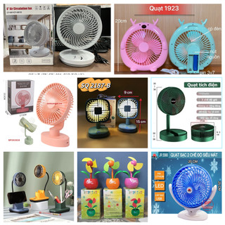 [5❤️][FREESHIP] QUẠT ĐỂ BÀN SQ-2187D, FS-21, JR-5566, HÌNH THÚ, CY-001 (KO XOAY), HR1920, FY7714F (GIÁ ĐỠ)[HCM]