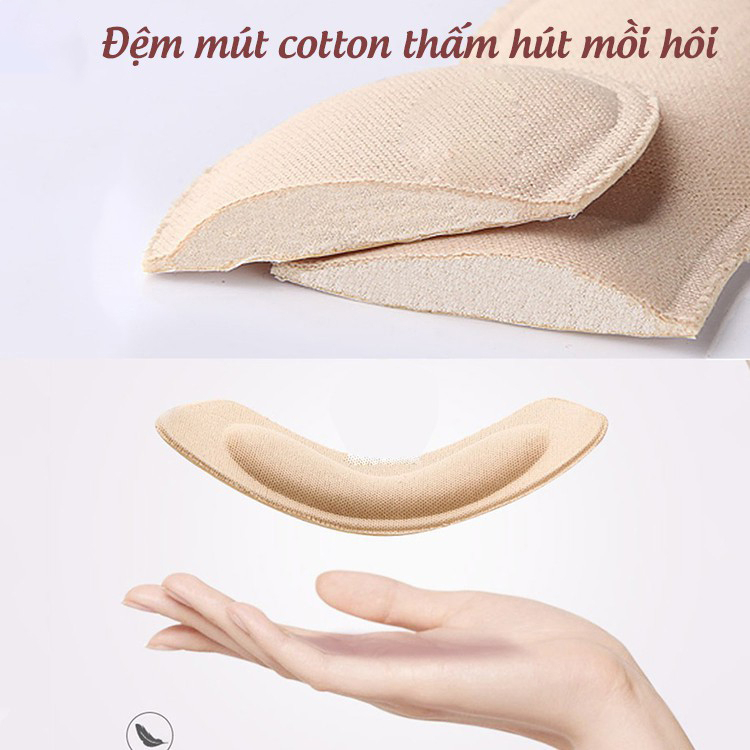 Cặp Lót Gót Giày HASA LGCGC12 Bảo Vệ Gót Sau Và Chống Trầy Chân Chính Hãng