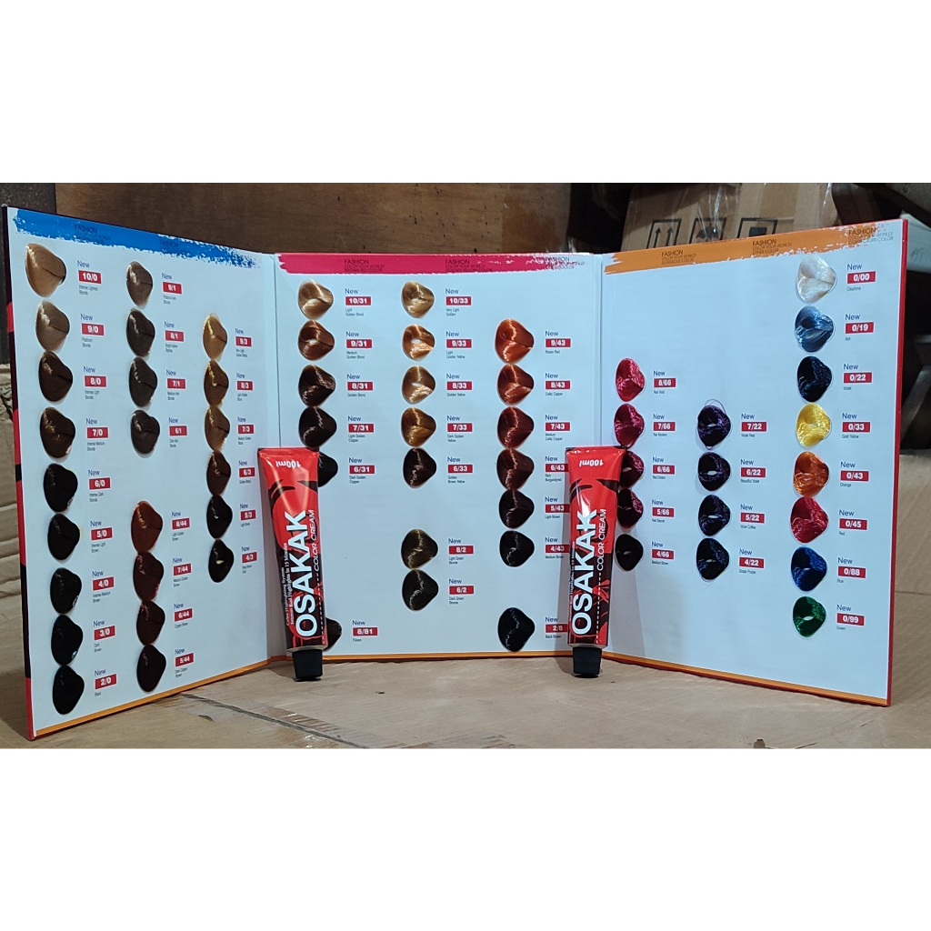 Bảng màu nhuộm osakak