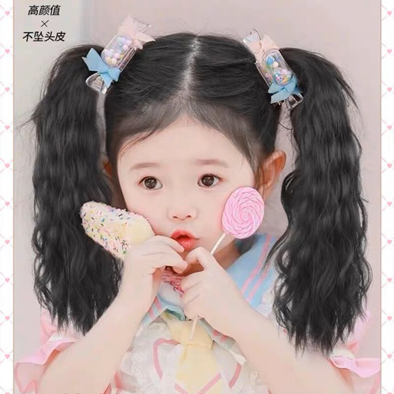 Tóc Cột Nơ Xoăn Xù Mì Dành Cho Bé Gái MyBaby